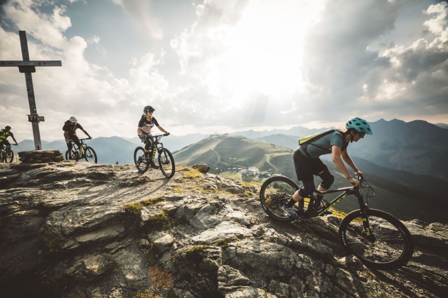 Mountainbike singletrails salzburg